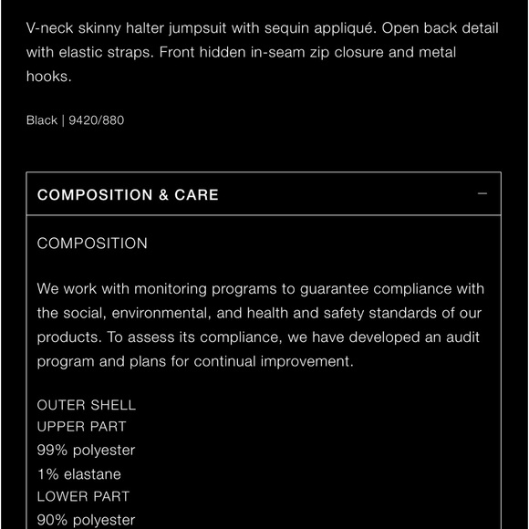 Zara sequin vest jumpsuit - Picture 13 of 13